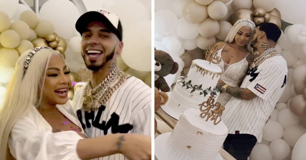 Anuel AA y Yailin 