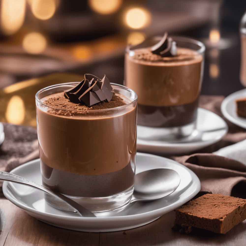 Vasitos tres chocolates