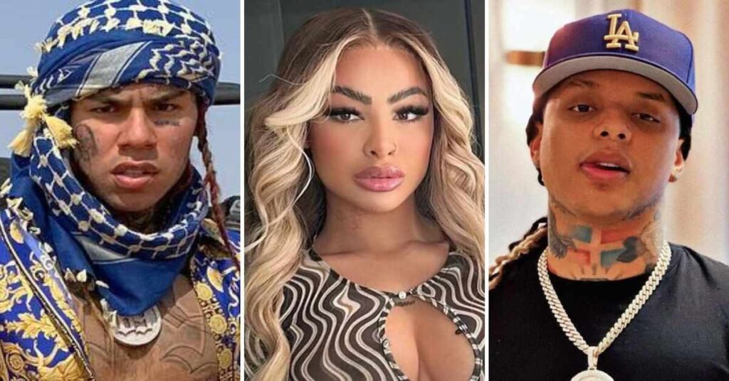 Tekashi, Yailin y Diamond La Mafia