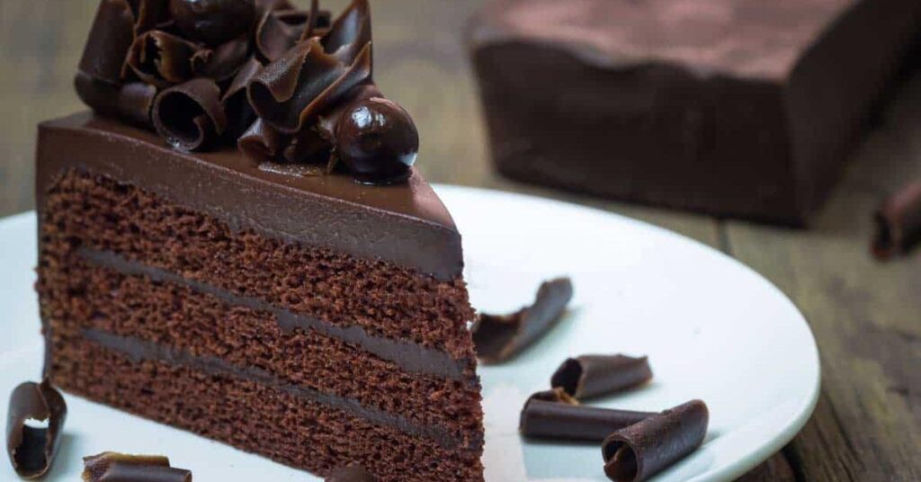 bizcocho de chocolate