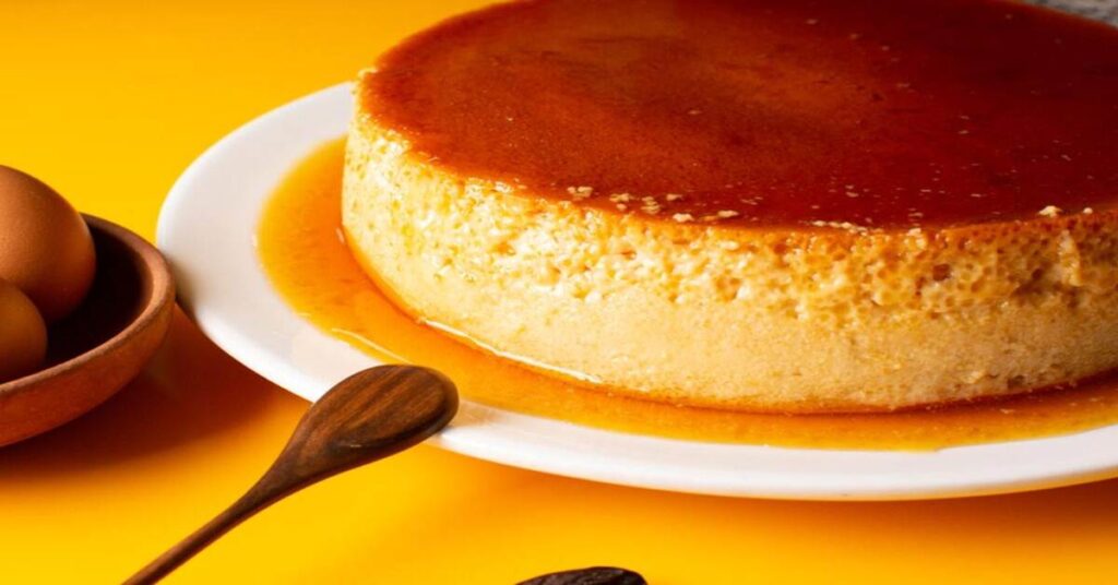 flan de leche