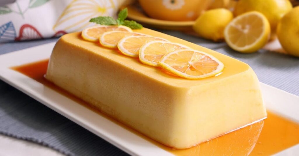 flan-de-limon-sin-horno-receta