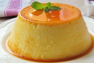 flan de leche