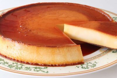 flan napolitano a baño maría