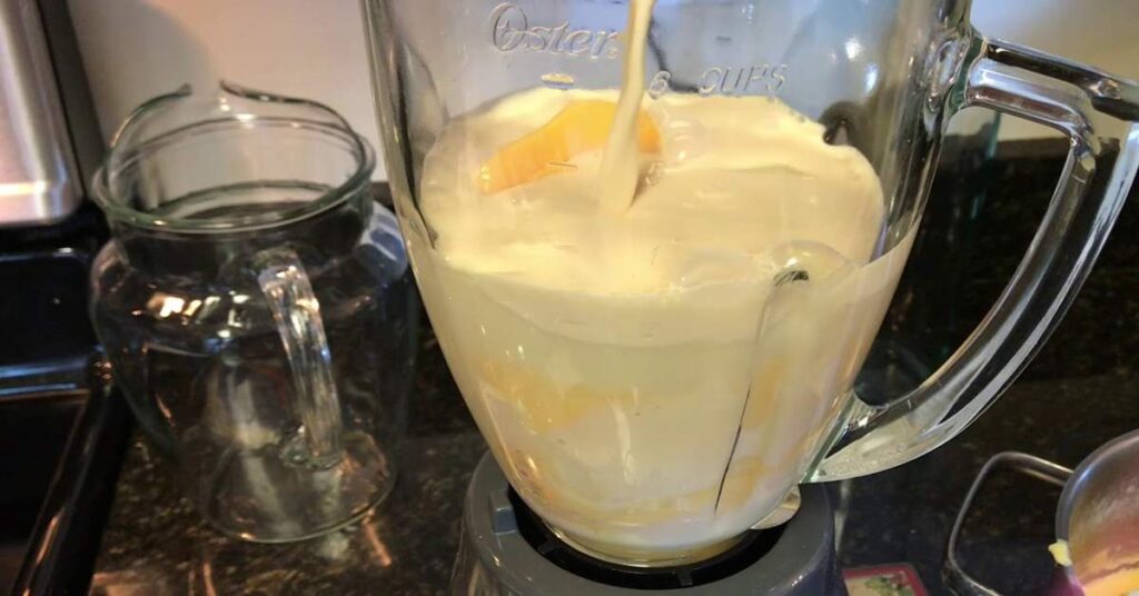 ponche de crema con flan