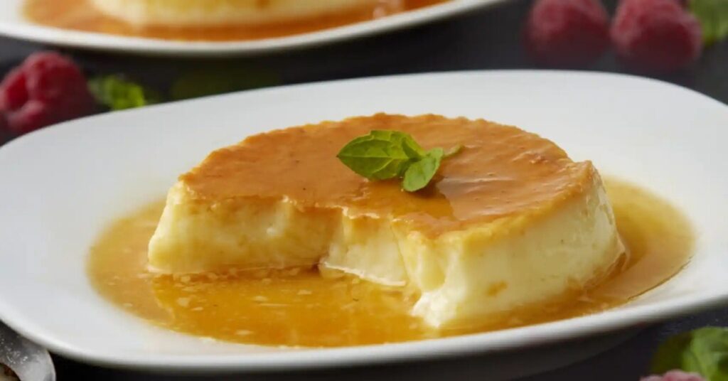 flan de leche
