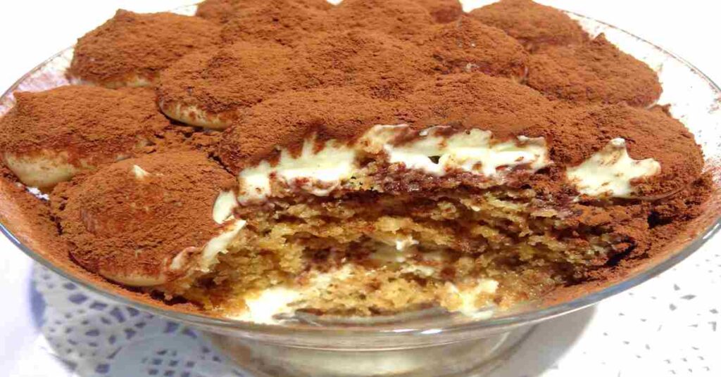 TIRAMISÚ sin huevo