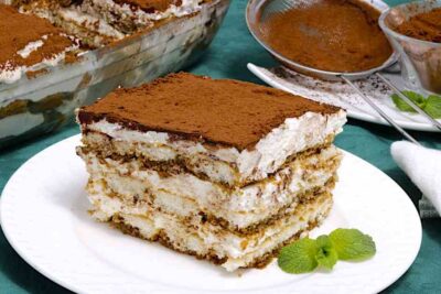 TIRAMISÚ sin huevos