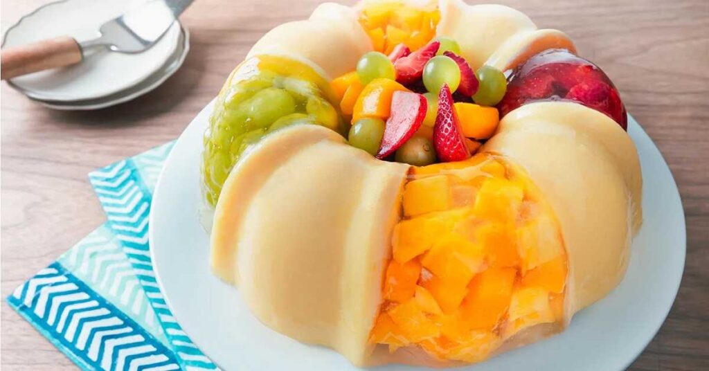 gelatina de frutas