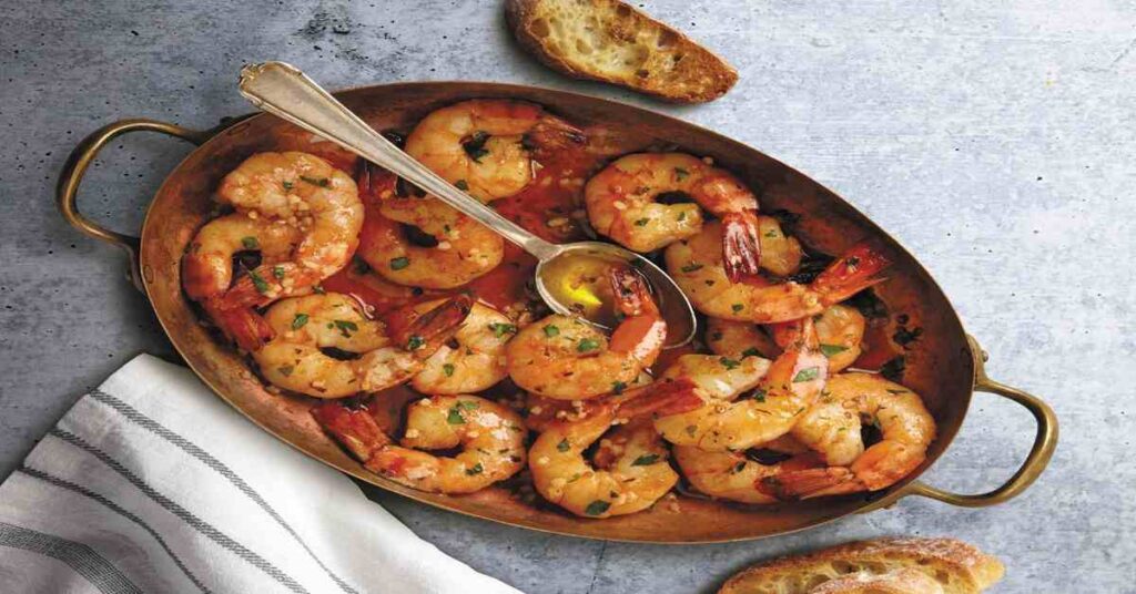 camarones al ajillo