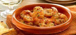 camarones al ajillo