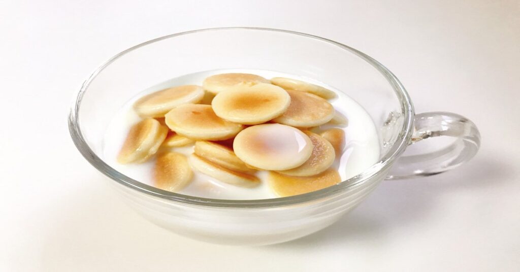 receta de cereales de mini tortitas