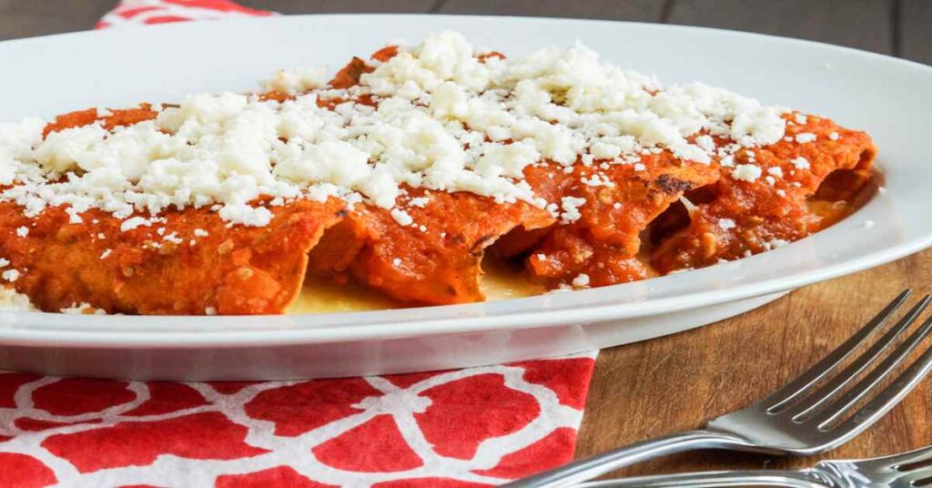 Enchiladas Rojas