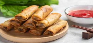 rollitos de primavera al horno