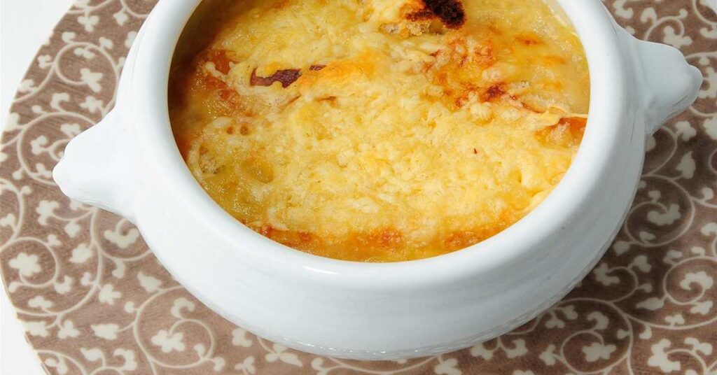 sopa de cebolla
