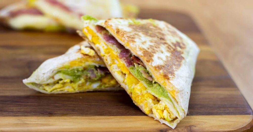 Wrap con 4 ingredientes