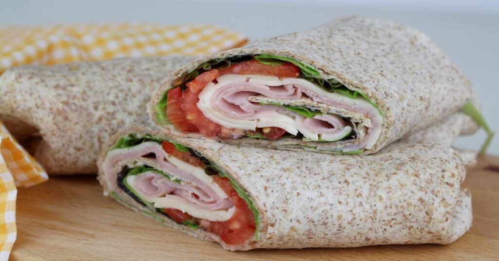 Wrap con 4 ingredientes
