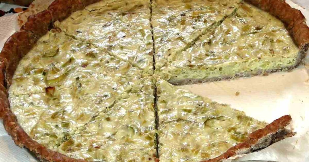Pastel de Puerros
