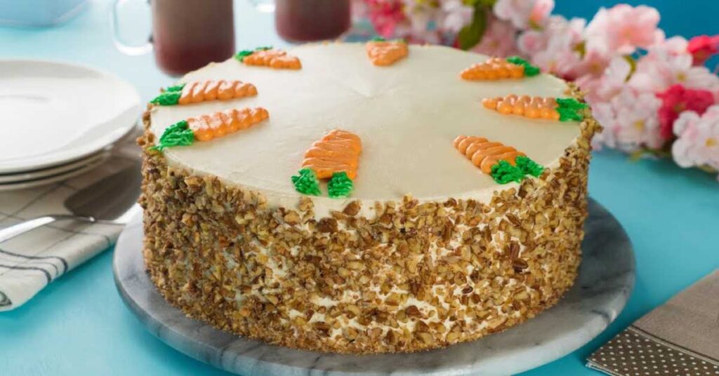pastel de zanahoria