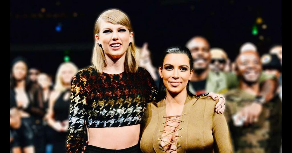duelo entre Taylor Swift y Kim Kardashian