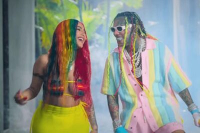 Joven le pide a Yailin y Tekashi que sean padrinos