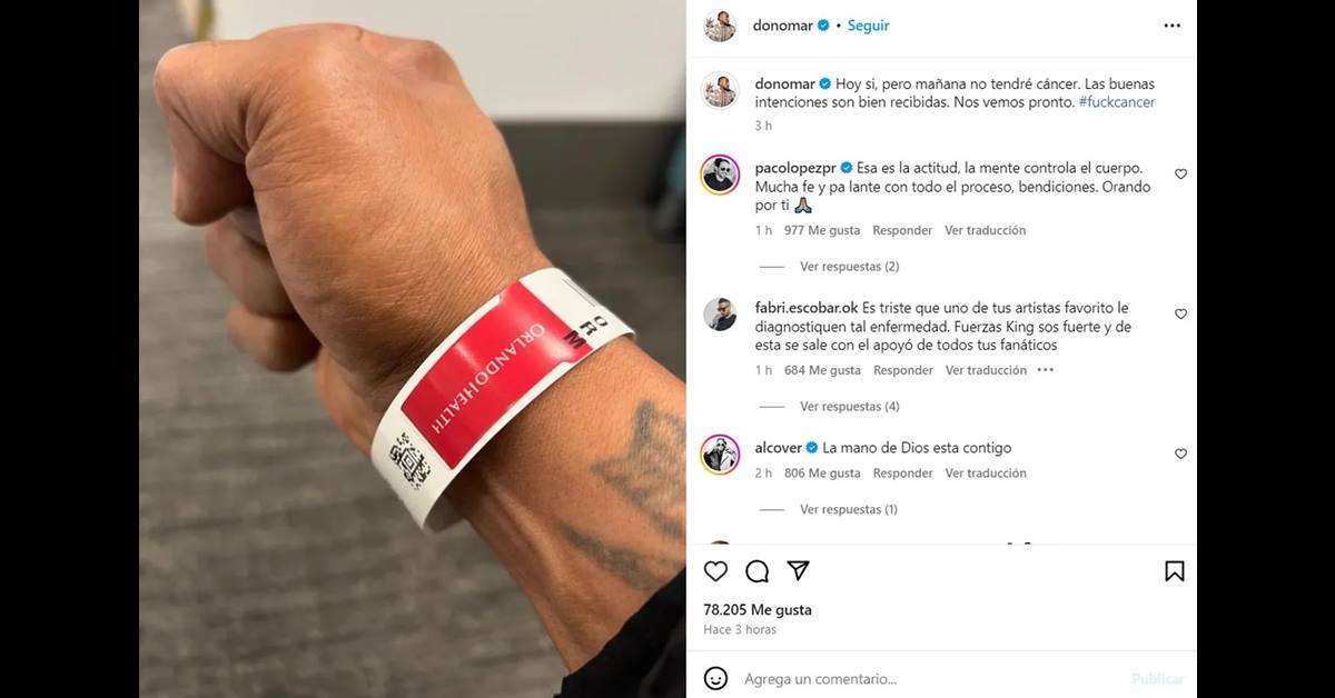 Daddy Yankee se solidariza con Don Omar