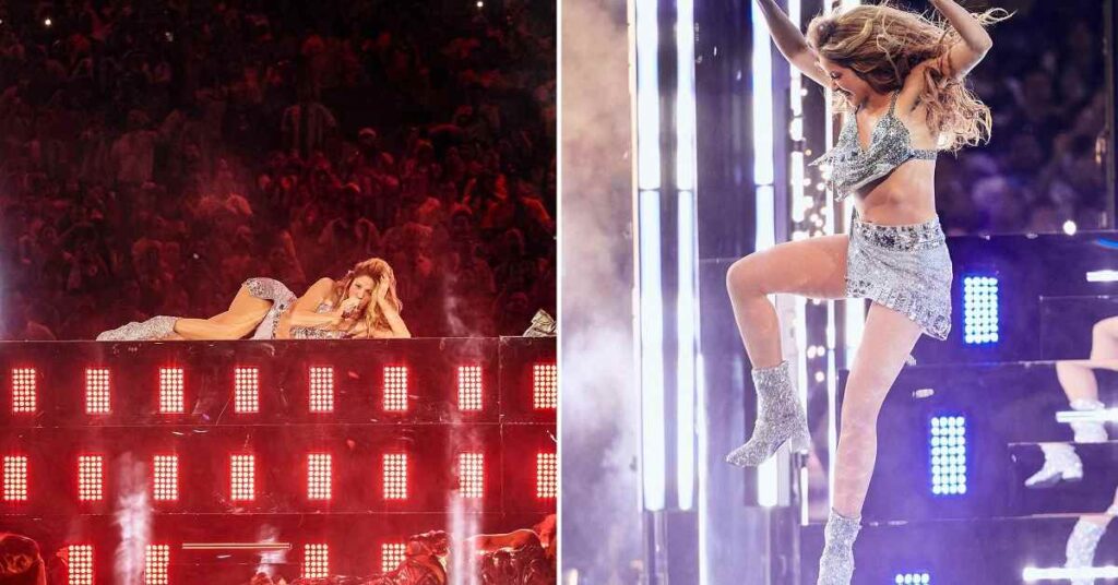 shakira canta en medio tiempo pero colombia pierde ante argentina