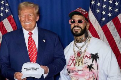 Anuel y Donald Trump