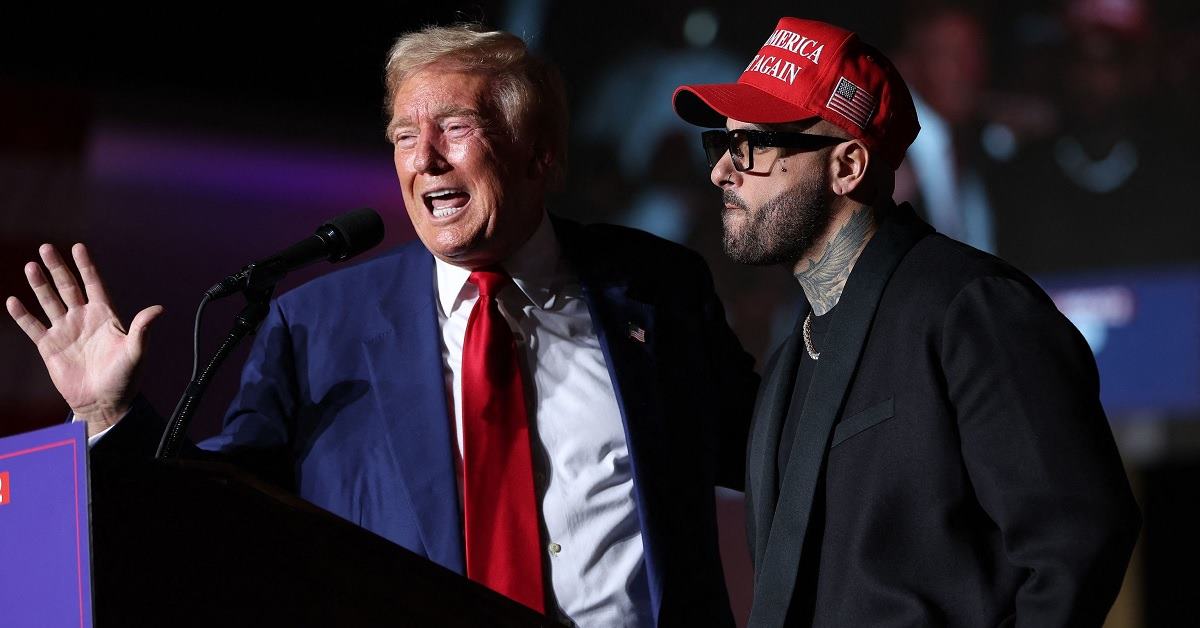 Nicky Jam pasó vergüenza por Donald Trump