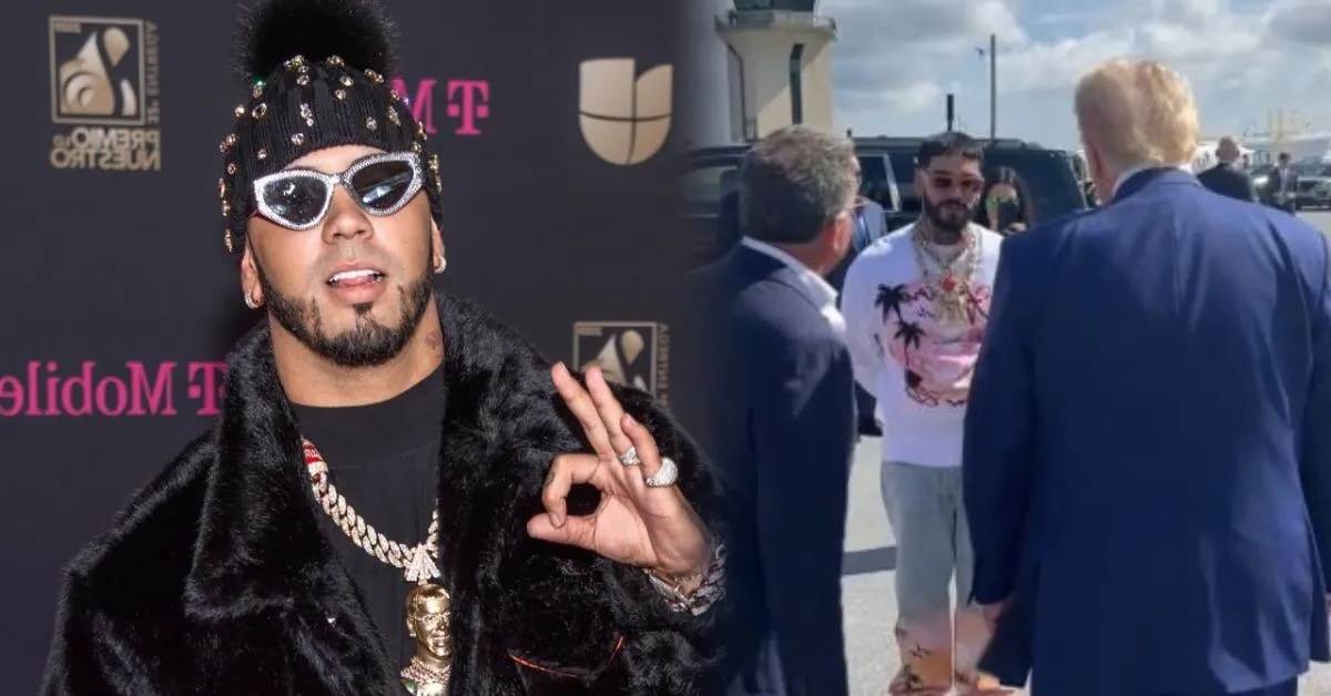 Anuel y Donald Trump