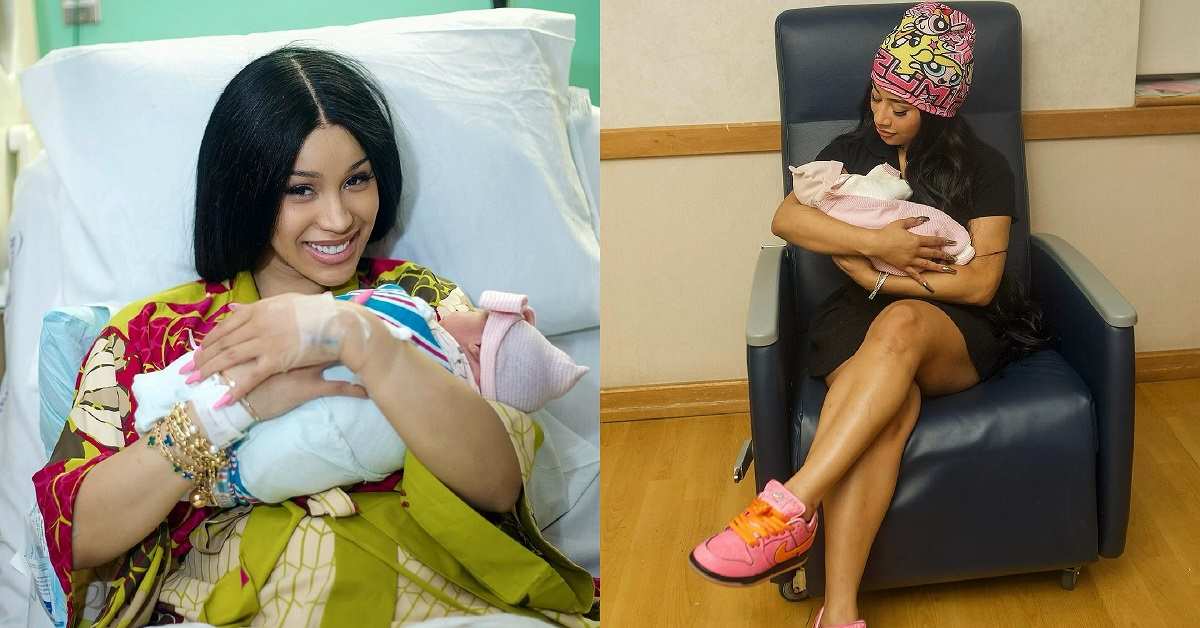 Cardi B dio a luz una niña